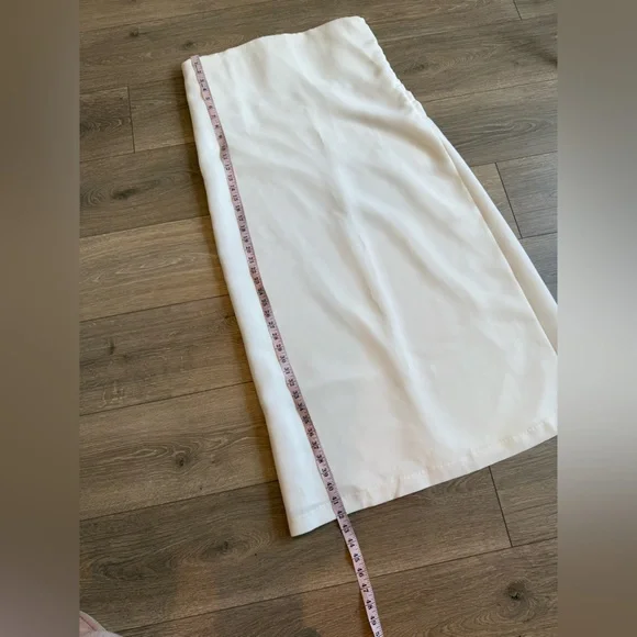 Tuckernuck Strapless White Midi Dress - Picture 9 of 12